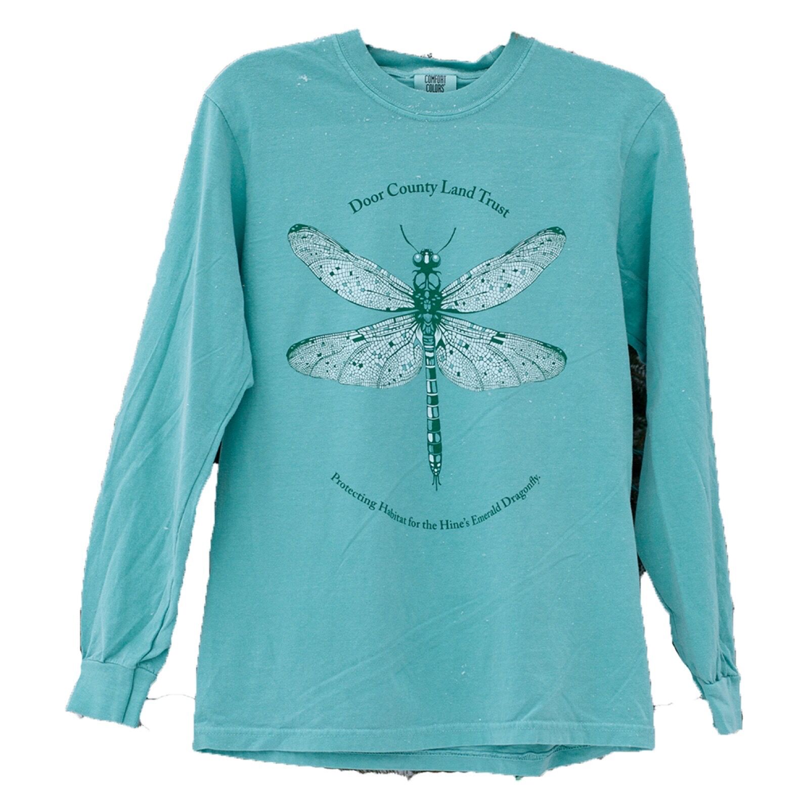 Long Sleeve Hine's Emerald Dragonfly Shirt