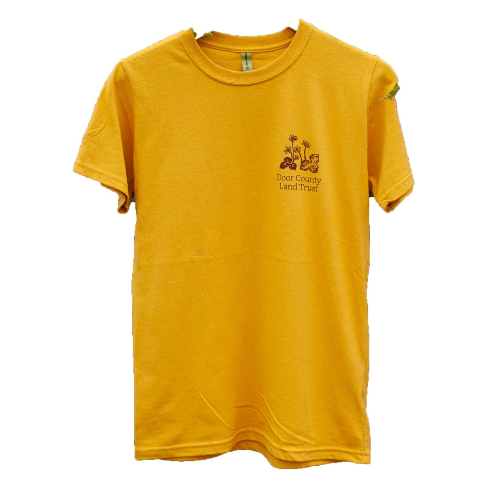 Spring Ephemerals Organic Tee - Gold